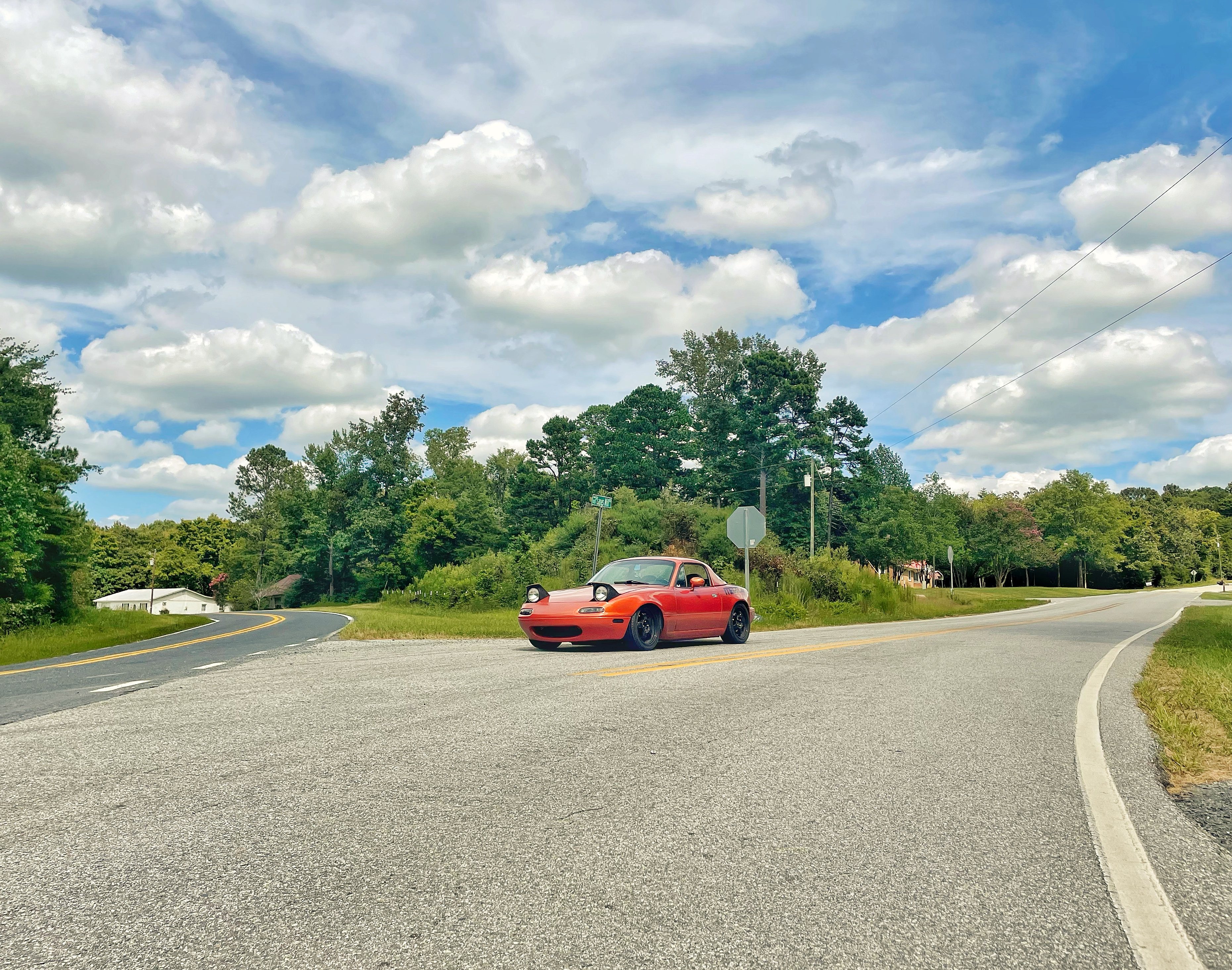 Powder coated car showcasing Cowpoke quality work