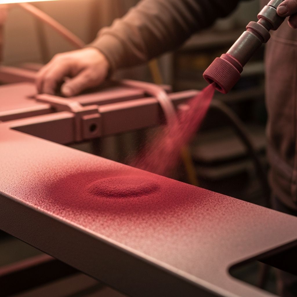 Professional powder coating services
